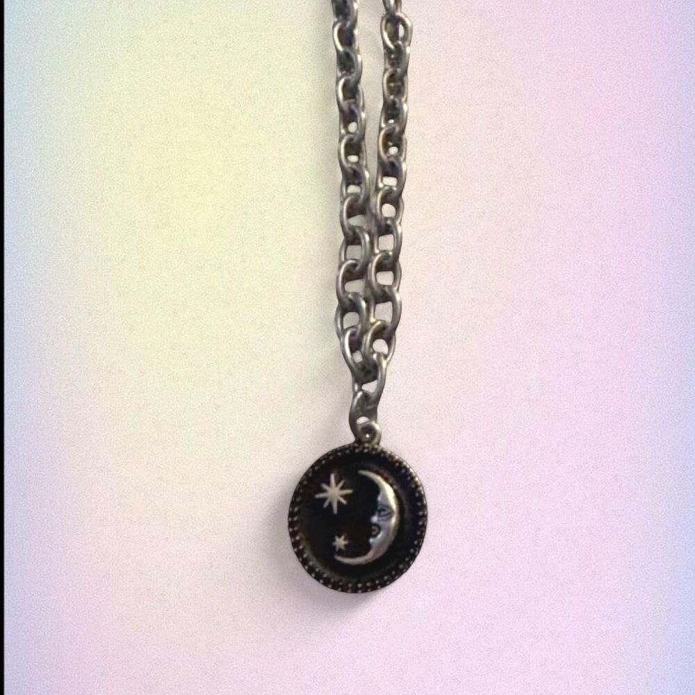 star and moon chain necklace